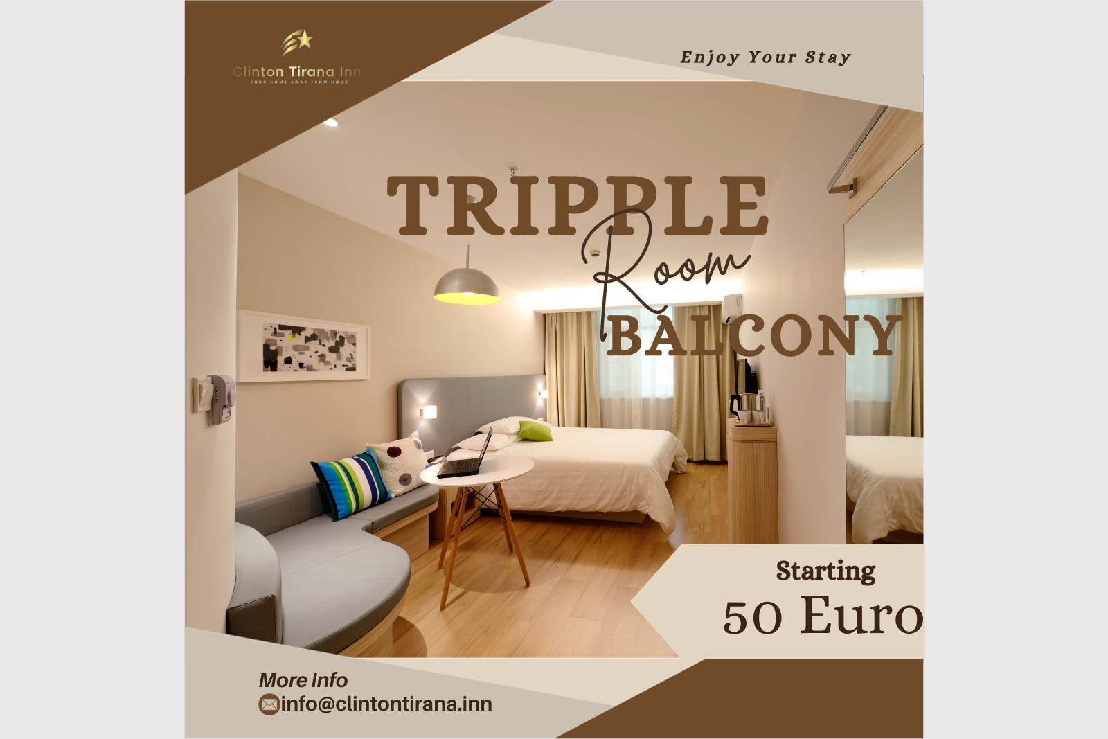 Tripple Room with Balcony